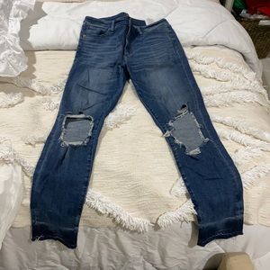Abercrombie Super High Rise Skinny Jeans